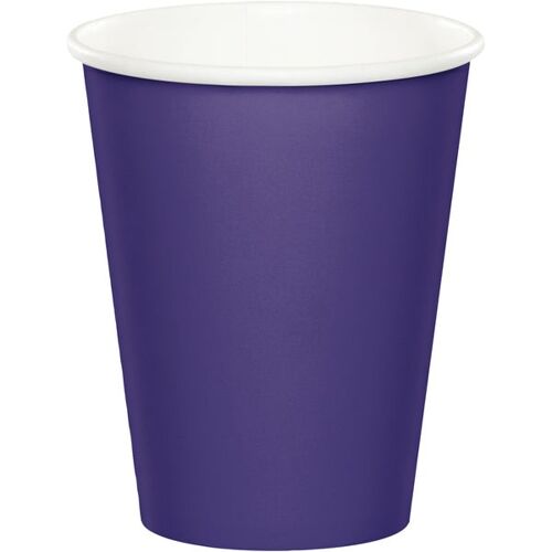 Paper Cups Purple