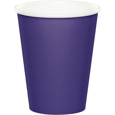 Paper Cups Purple