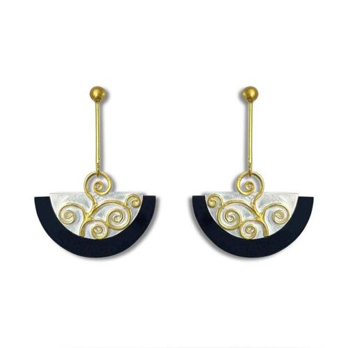 Klimt Design Earrings