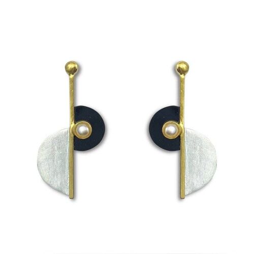 Art Deco Longer Design Earrings