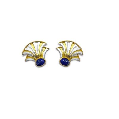 Egyptian Lotus Earrings Earrings