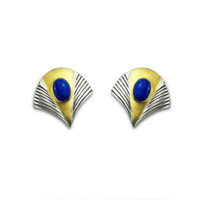 Boucles d'oreilles égyptiennes de Toutankhamon