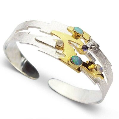 Monet Reflections Opal Bangle