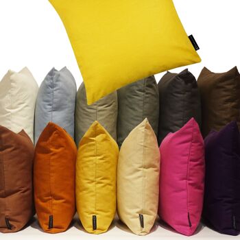 400 Coussin lin 055 sable 50x50 cm 3