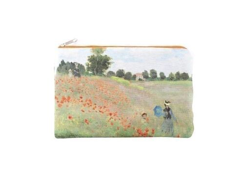 Pouch, FIeld with Poppies, Monet