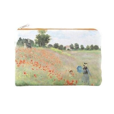 Pouch, FIeld with Poppies, Monet
