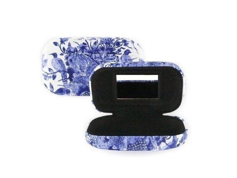 Rossetto, lente o custodia da viaggio, Delft Blue Birds
