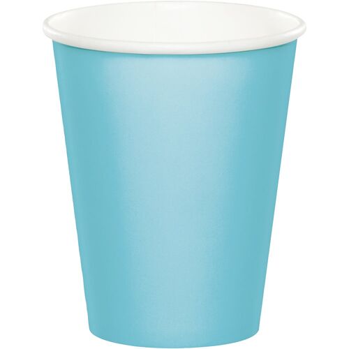 Paper Cups Pastel Blue