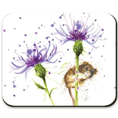 Splatter Cornflower Mouse Placemat