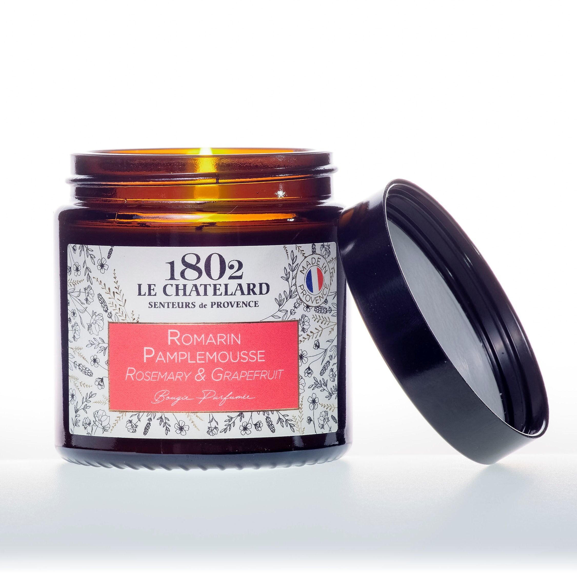 ROSMARINO - CANDELA PROFUMATA AL POMPELMO, COLLEZIONE AUTENTICA