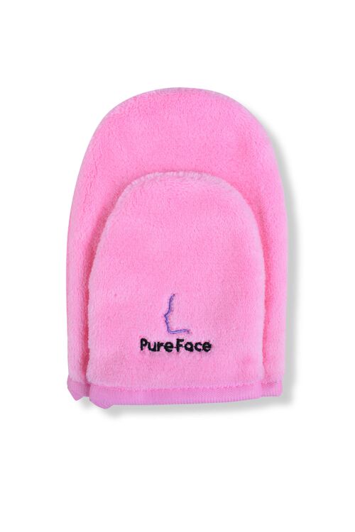microfibre demaquillante, gant démaquillant remover cloth face towel,gants  doux et hypoallergénique pour fille, lavable et réutili