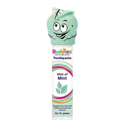 Buddies Hint Of Mint Toothpaste: 1 x 100ml Pump Dispenser