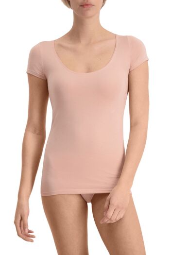 Noshirt Lite - Manches courtes - Col rond - Invisible Rose 1