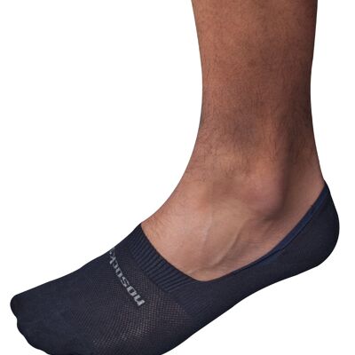 Nosocks Invisible - Coton - bleu foncé