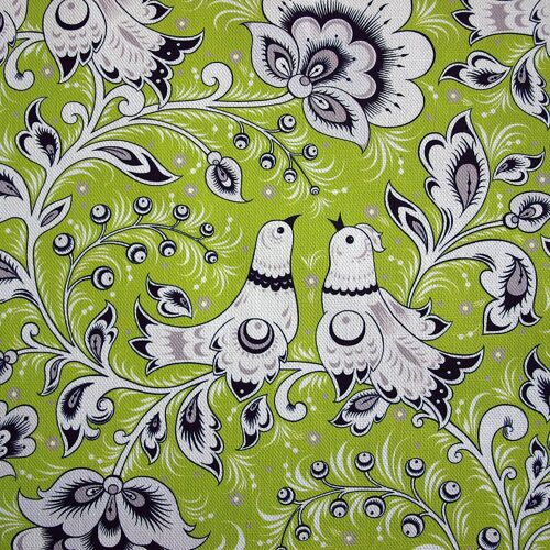 Lada Spring Green Fabric