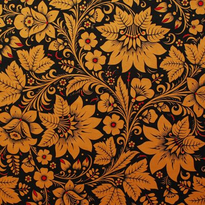 Milana Gold Velvet Fabric