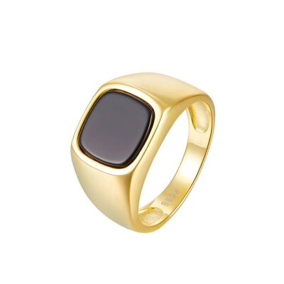 Seal Black square ring