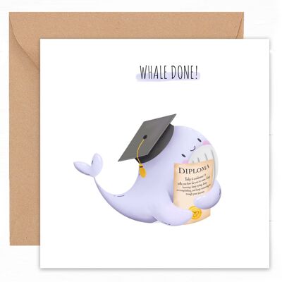 Gevouwen kaart | Whale done!