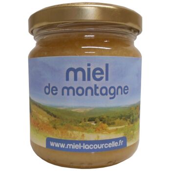 Miel de montagne bio origine France 250g 1