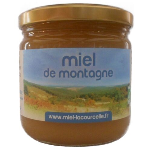 Miel de montagne bio origine France 500g