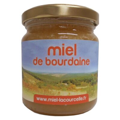 Miel de bourdaine bio origine France 250g