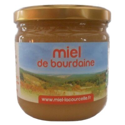 Miel de bourdaine bio origine France 500g