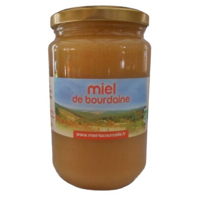 Miel de bourdaine bio origine France 1kg