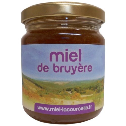 Miel de bruyère bio origine France 250g