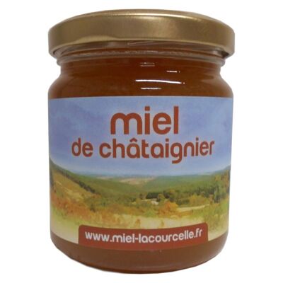 Organic chestnut honey from France 250g