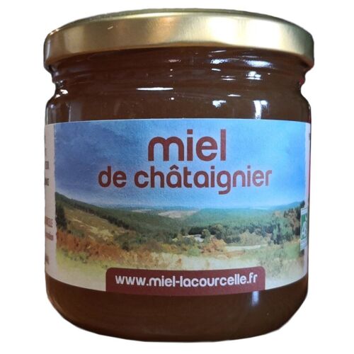 Miel de chataignier bio origine France 500g