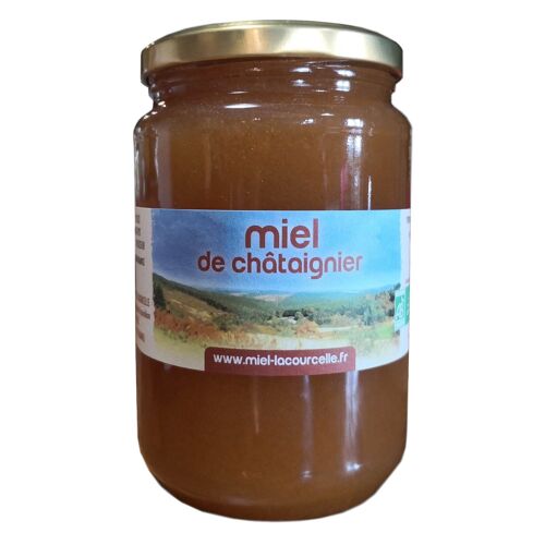 Miel de chataignier bio origine France 1kg