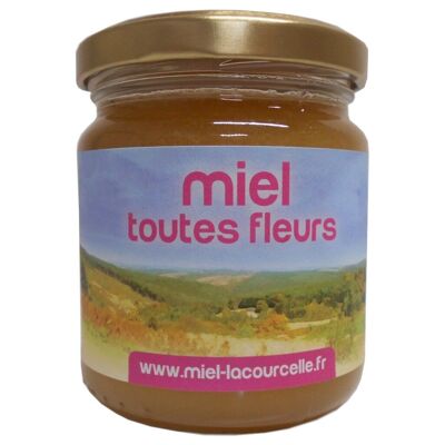 Miel de todas las flores ecológica de Francia 250g