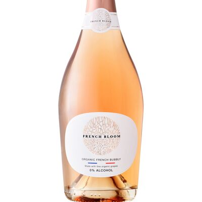 Alcohol-free sparkling wine - French bloom Le Rosé 750ml