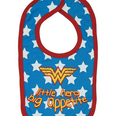 Wonder Woman Little Hero Big Appetite Bib