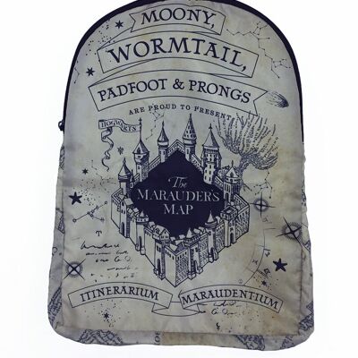 Harry Potter Marauders Map Foldable Backpack