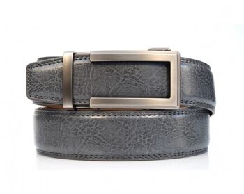 Ceinture homme automatique grise - ''Aberdeen''