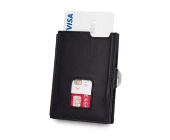 Portefeuille Slim Beltimore avec Protection RFID "Duke" Noir 1