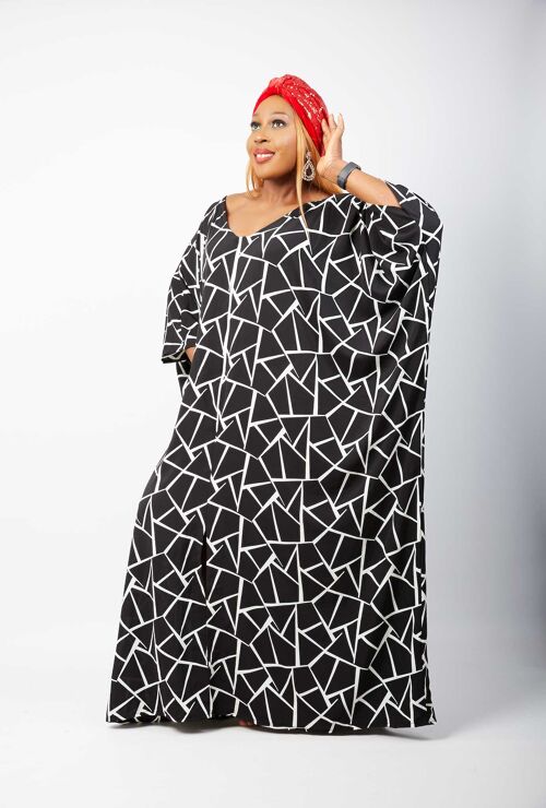 African Inspired Kaftan Boubou Bubu Maxi Dress otanna