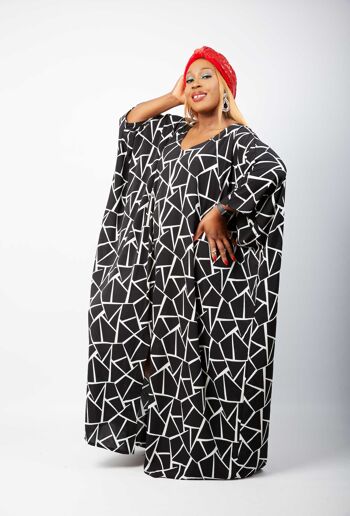 Caftan d'inspiration africaine Boubou Bubu Robe maxi otanna 2