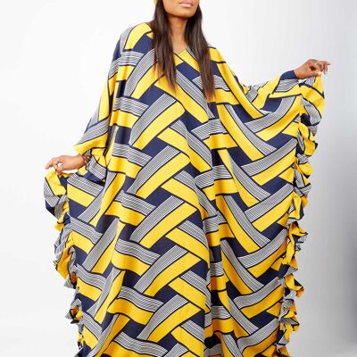 African Inspired Kaftan Boubou Bubu Maxi Dress - Ogee