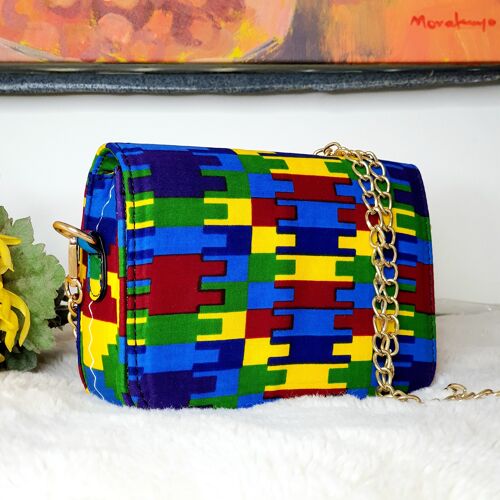 African Print Kente Shoulder Bag Crossbody Bagadi