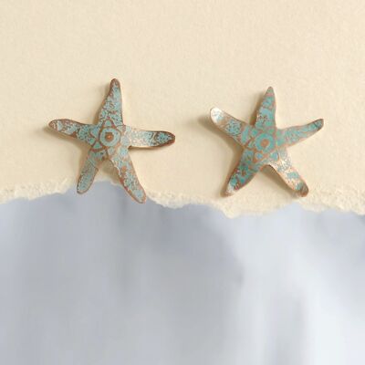 Pendientes Estrellas de Mar-1