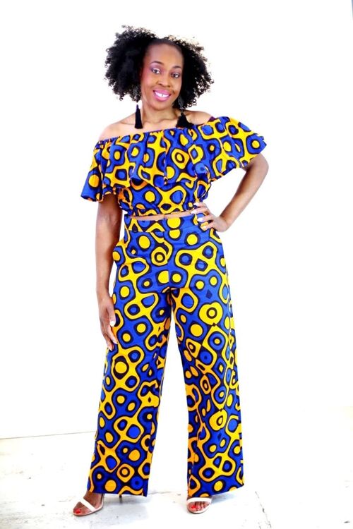 SALE African Print Pallazo Trouser ONLY