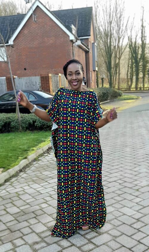 African Fashion Bubu Maxi Dress - One Size Fits All