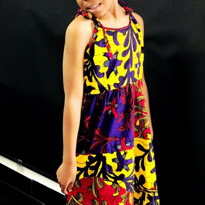 Vestido Ankara Estampado Africano