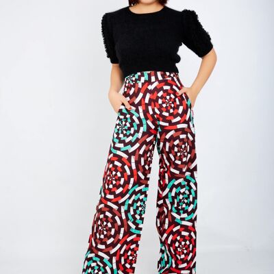 African Print Ankara Trousers