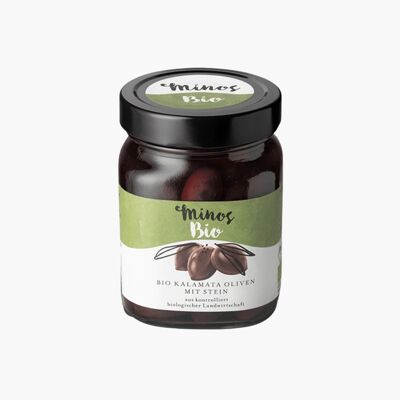 Aceitunas Kalamata BIO con hueso 370ml