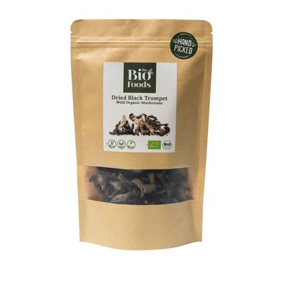 Organic Dried Black Trumpet  50g