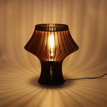 CoolCut SuillusLamp Lampe de table en marron 2