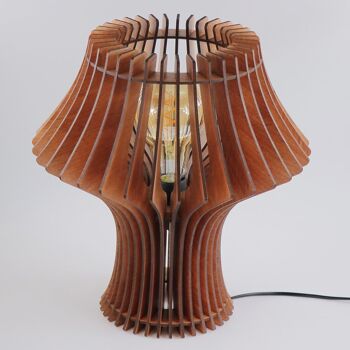 CoolCut SuillusLamp Lampe de table en marron 3